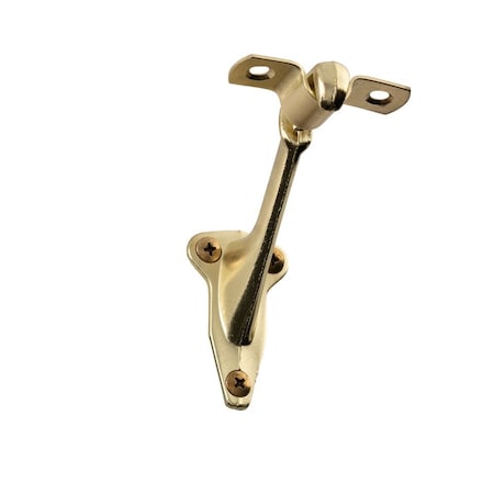 Pamex Handrail Bracket Bright Brass Finish DD0310PB